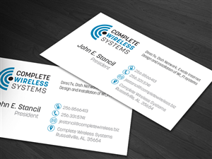 Business Card Design by kaatem for Complete Wireless Systems | Design: #2901084