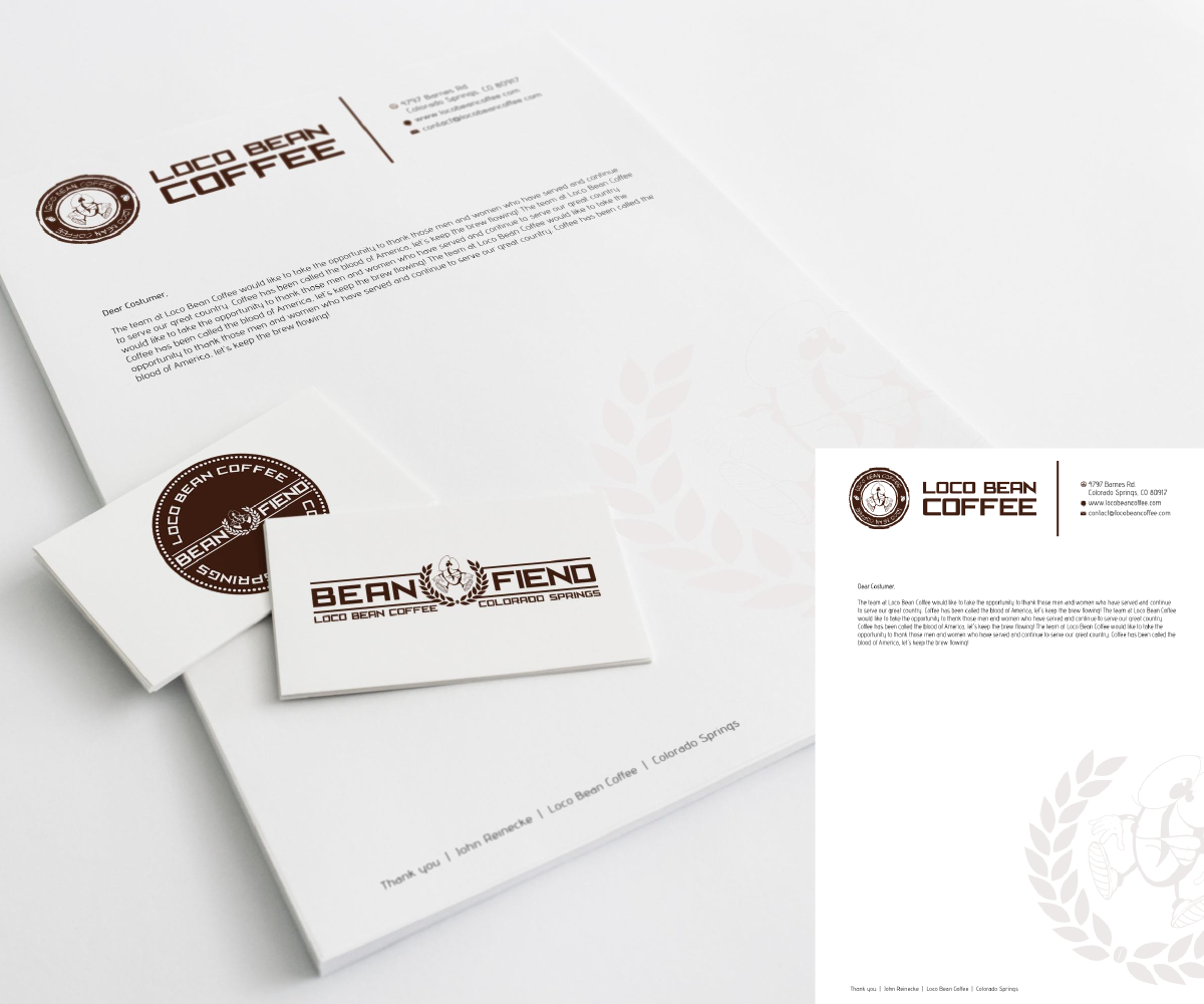 Letterhead Design by designature for this project | Design #2899489
