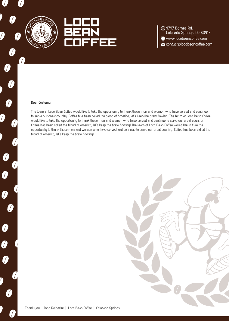 Letterhead Design by designature for this project | Design #2925044