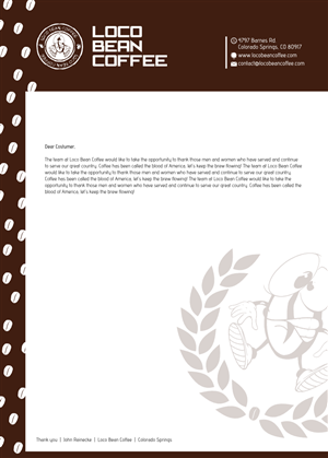 Letterhead Design by designature for this project | Design: #2925044