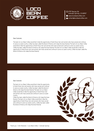 Letterhead Design by designature for this project | Design: #2925047