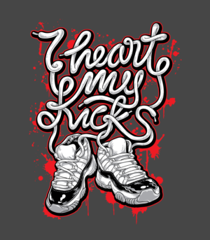 Sneaker Head T-shirt design..Athletic Shoe t-shirt design | Diseño de Camiseta por SangBlater