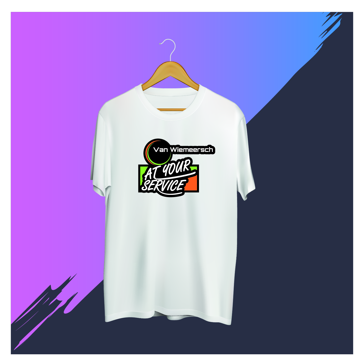 T-shirt Design by mekhfioui for Marc Van Wiemeersch bvba | Design #19588872