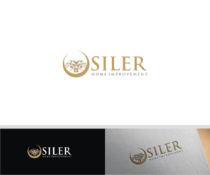 Logo Design by T I K H E - L M W for Siler Home Improvement | Design: #19588924