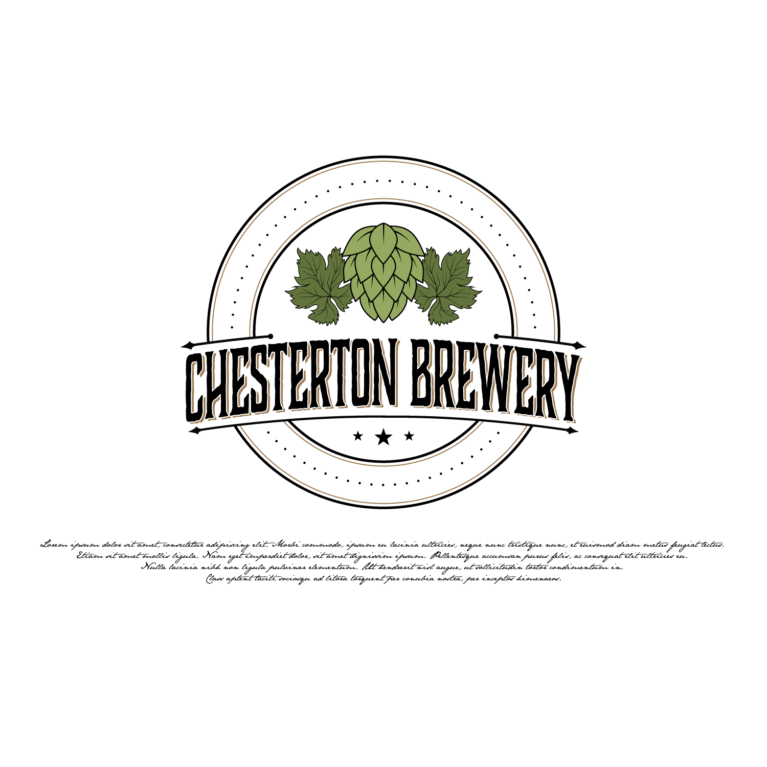 Logo Design by LaLinea for Chesterton Brewery | Design #19545411