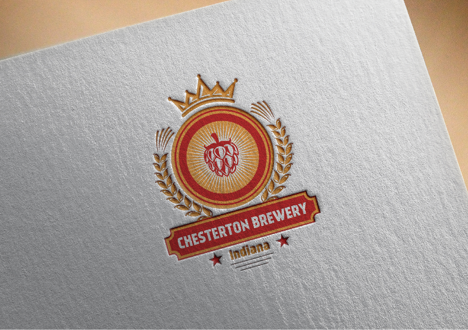 Diseño de Logo por kidzero09 para Chesterton Brewery | Diseño #19582867