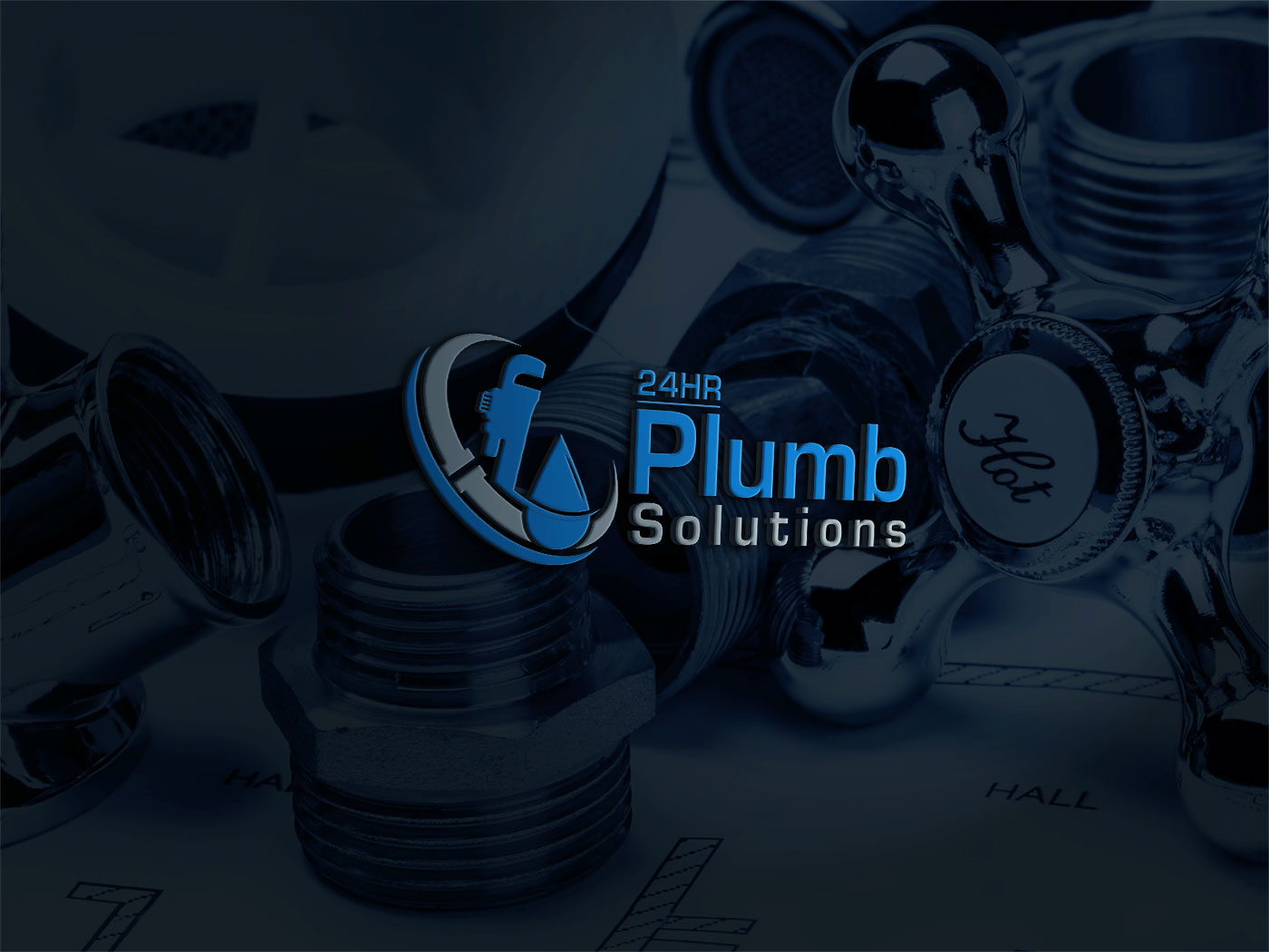 Logo Design by Deziners Zone for 24HR Plumb Solutions  | Design #19544475
