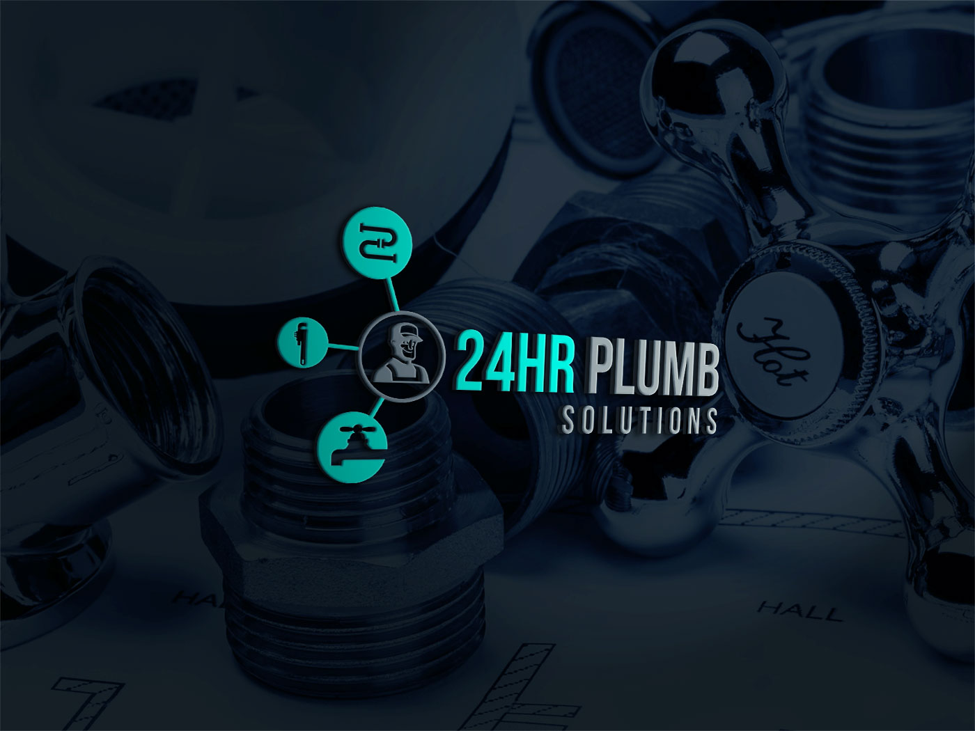 Logo Design by Deziners Zone for 24HR Plumb Solutions  | Design #19556181