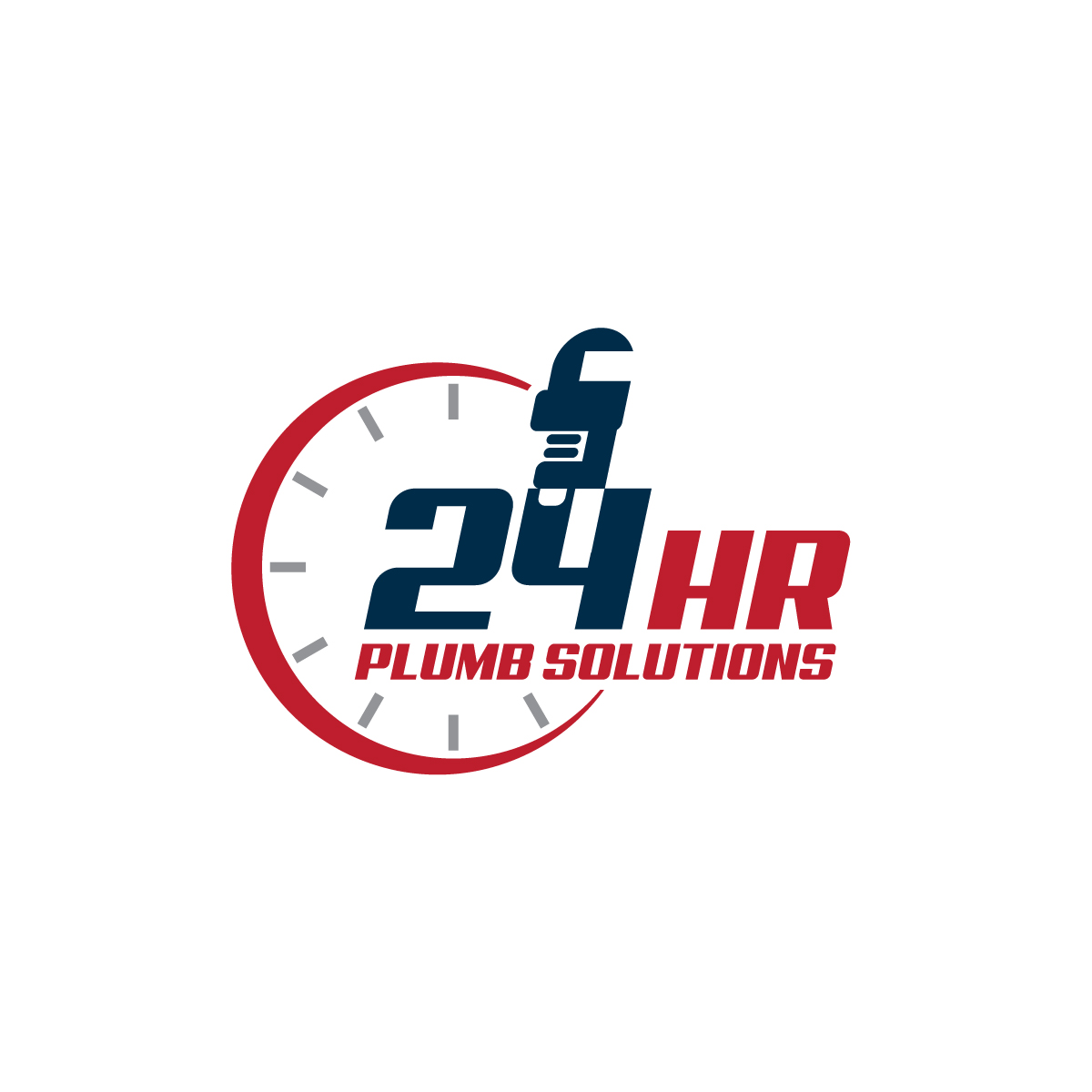 Logo Design by creative.bugs for 24HR Plumb Solutions  | Design #19544022