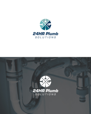 Logo Design by Roy for 24HR Plumb Solutions  | Design: #19547438