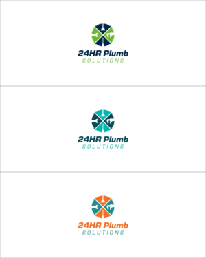 24HR Plumb Solutions | Logo Design by Roy