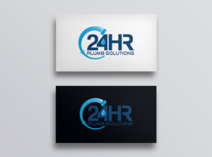 Logo Design by Djamdesign for 24HR Plumb Solutions  | Design: #19548445