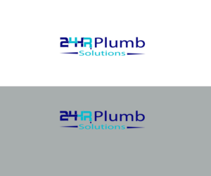 Logo Design by JS_Design for 24HR Plumb Solutions  | Design: #19555247
