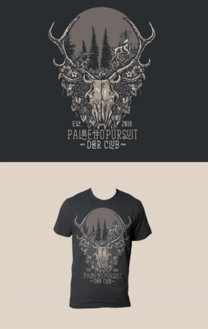 Deer Hunting T-Shirt Design | T-Shirt-Design von krizvector
