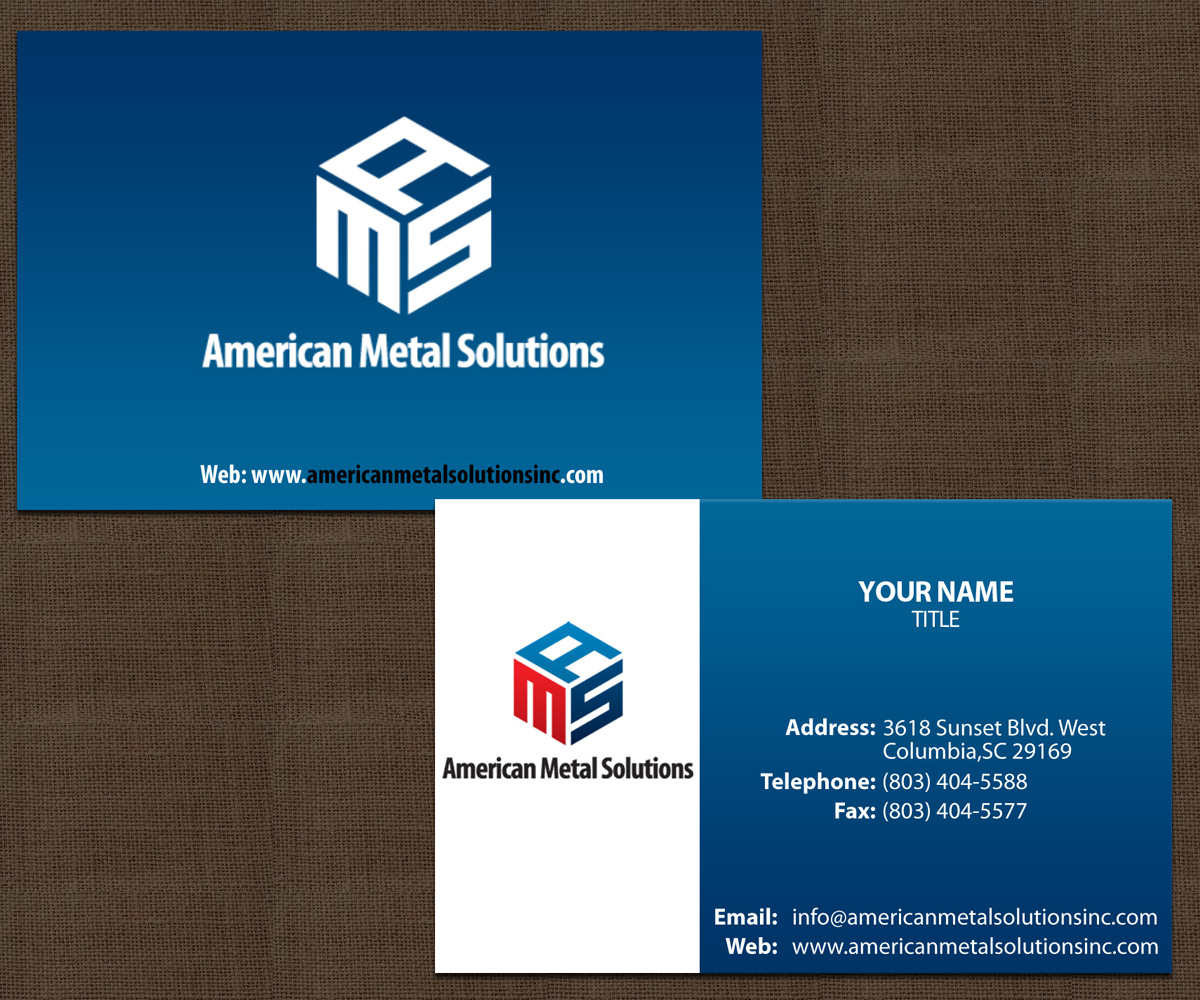 Business Card Design by Sarah Haroon for this project | Design #2896412