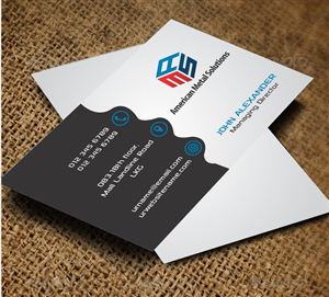 Business Card Design by AwsomeD