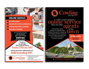 'Cowling e@sy' Initial leaflet  | Flyer Design by Fine Graphics House