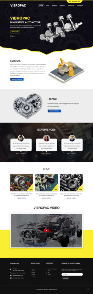 Web Design by pb for this project | Design: #19560074