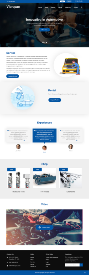 Web Design by pb for this project | Design: #19560080