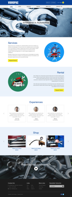 Web Design by pb for this project | Design: #19560083