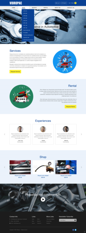 Web Design by pb for this project | Design: #19560084