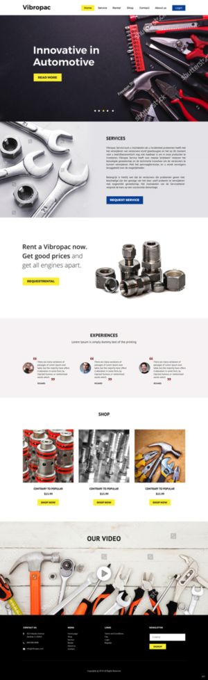 Web Design by pb for this project | Design: #19560091
