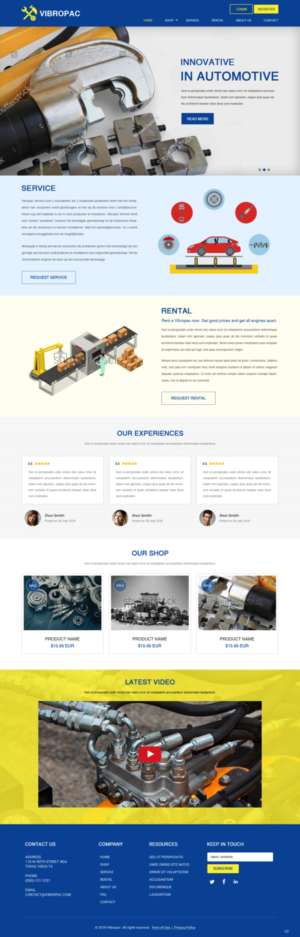 Web Design by pb for this project | Design: #19566341