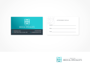 Logo- und Visitenkarten-Design von ArtTank für Preston Medical Specialists | Design: #19608369