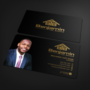 Benjamin The Broker Business Card Design  | Business Card Design by Sandaruwan