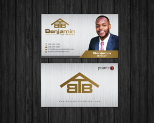 Benjamin The Broker Business Card Design  | Diseño de Tarjeta de Presentación por chandrayaan.creative