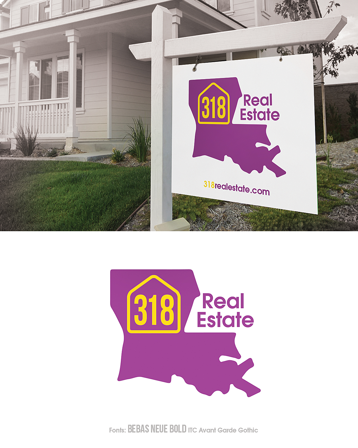 Logo Design by see why for 318 Real Estate LLC | Design #19546964