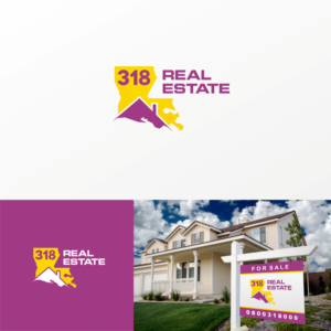Logo Design by CKS d e s i g n for 318 Real Estate LLC | Design: #19547461