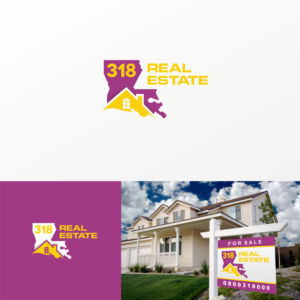 Logo Design by CKS d e s i g n for 318 Real Estate LLC | Design: #19562406