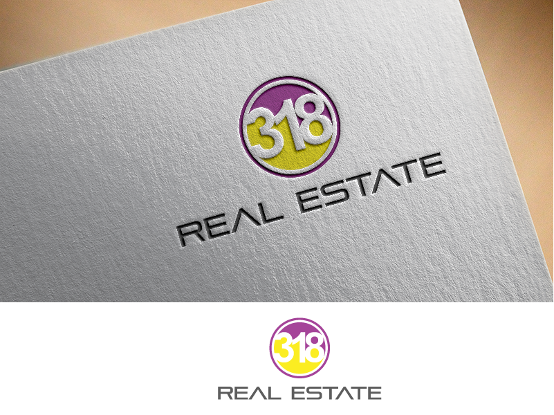 Logo Design by ErTistic for 318 Real Estate LLC | Design #19541609