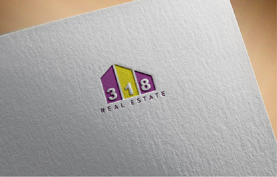 Logo Design by ErTistic for 318 Real Estate LLC | Design #19551996