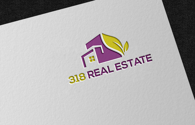 Logo Design by Malkuchulu for 318 Real Estate LLC | Design #19549021