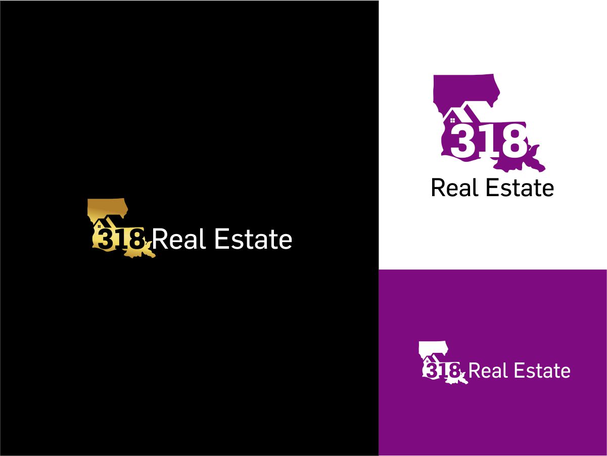 Logo Design by Djawek for 318 Real Estate LLC | Design #19549161