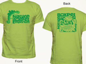 Design de T-shirt par Flying Spade Graphics pour Nature Box Pet Emporium Company | Design : #19580611