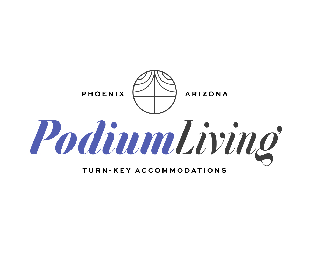 Logo Design by hausofreese for Podium Living | Design #19607782