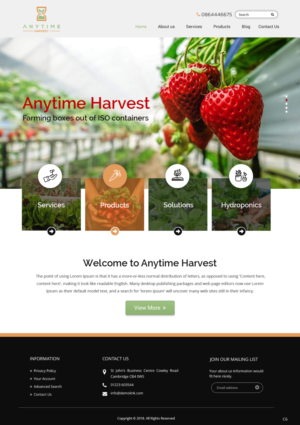 Web Design by pb for this project | Design: #19560121