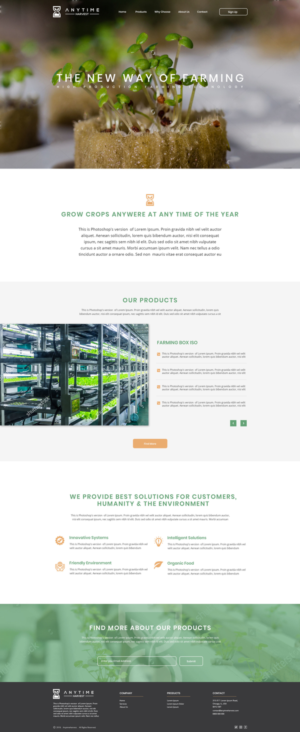 Web Design by MihaiMoldovan for this project | Design: #19550057