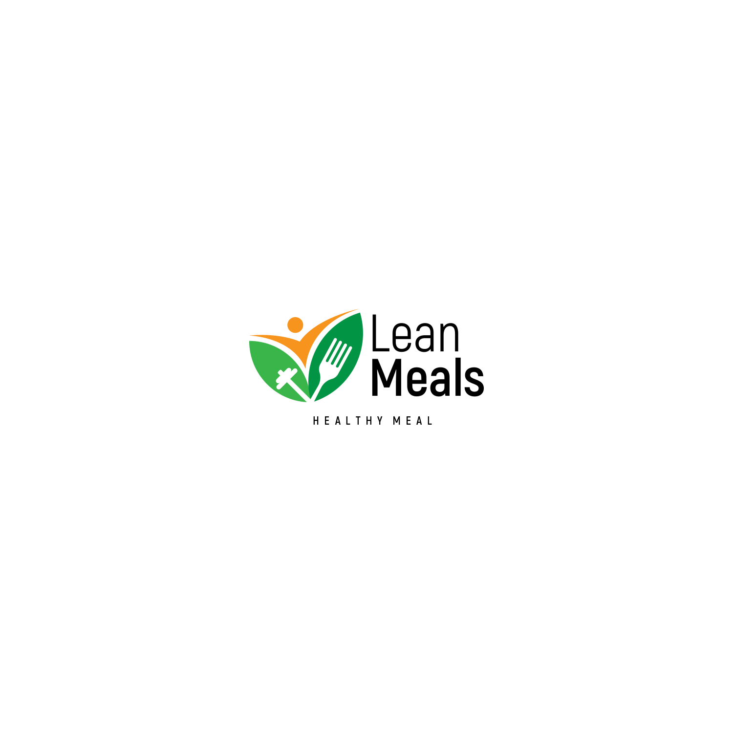 Logo Design by Felipe Moura for Lean Meals | Design #19570694