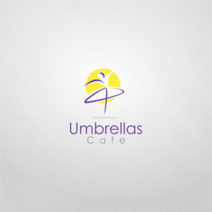 Logo Design by Arham Hidayat for Umbrellas Cafe | Design #19571981