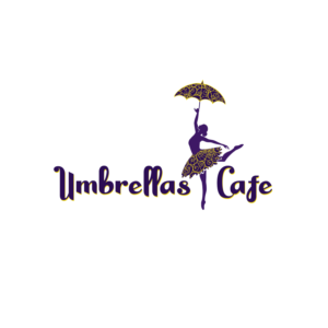 Umbrellas Cafe | Logo Design by borzoid