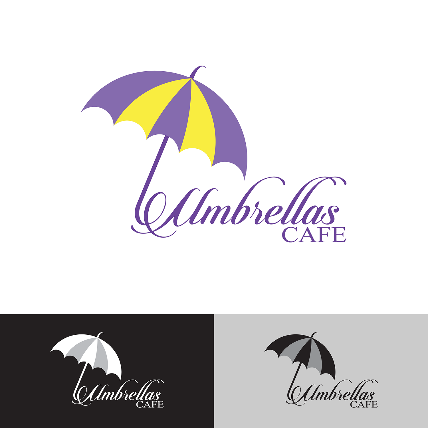 Logo Design by zimple for Umbrellas Cafe | Design #19596509