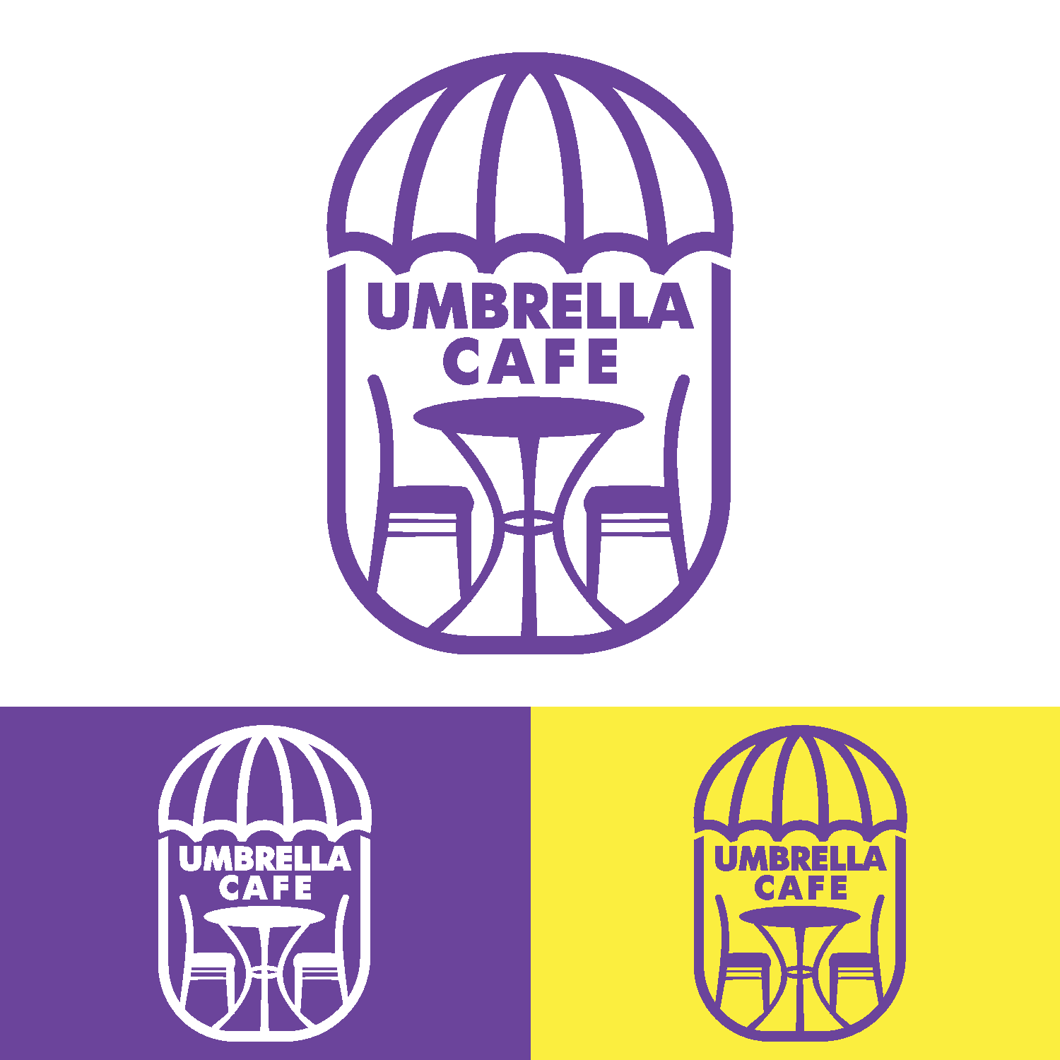 Logo Design by hernawanrere for Umbrellas Cafe | Design #19554049