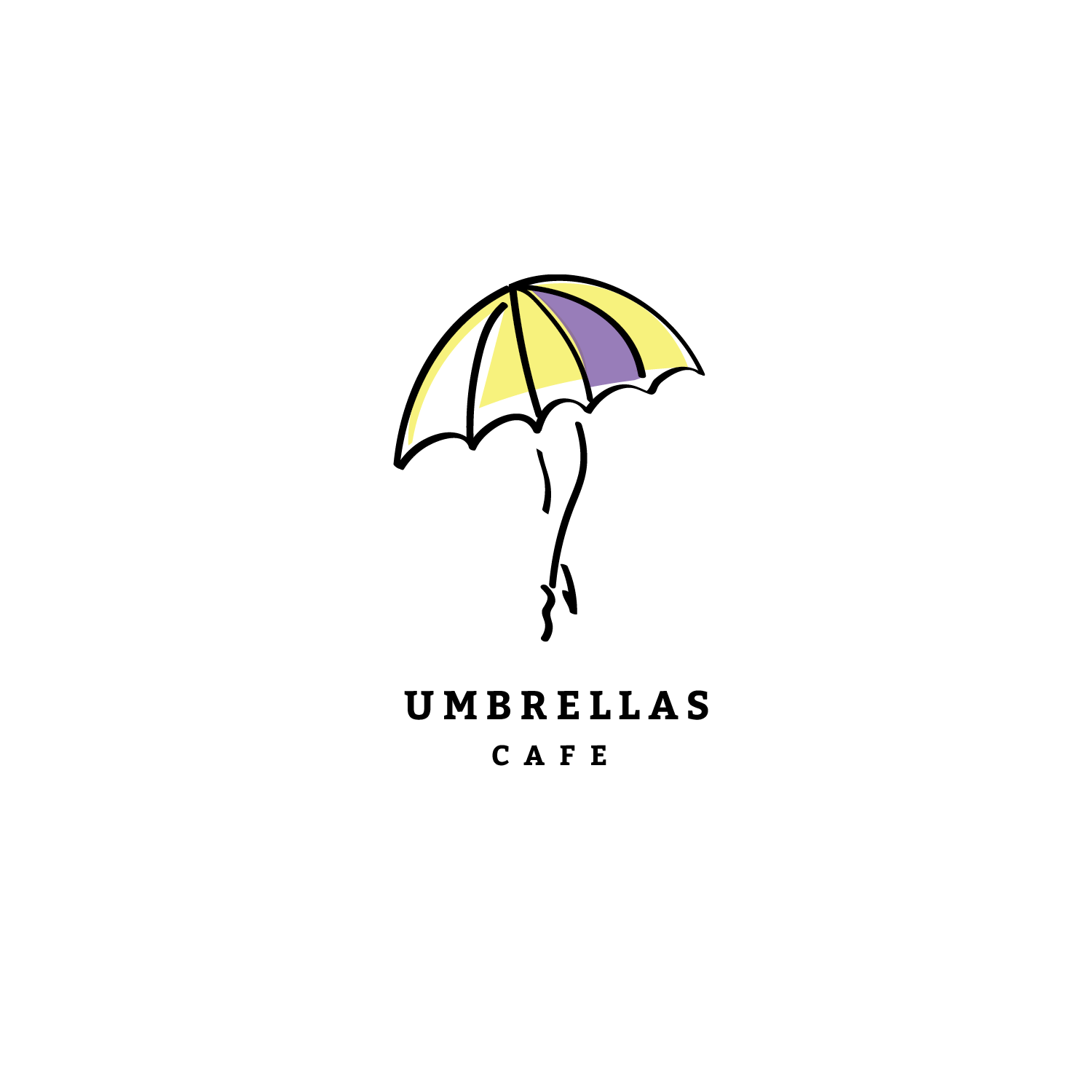 Logo Design by yuka aramaki for Umbrellas Cafe | Design #19608064