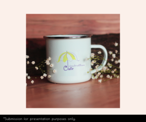 Logo Design by Miranda Mtz. for Umbrellas Cafe | Design: #19605931