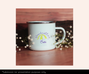Logo Design by Miranda Mtz. for Umbrellas Cafe | Design: #19613520