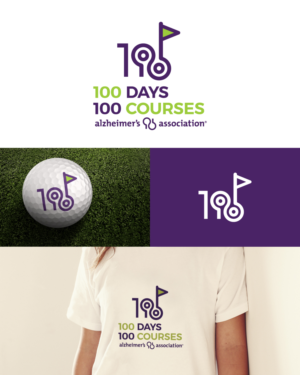 100 Days 100 Courses | Logo Design by ACK Design